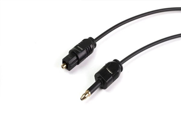 GELRHONR Câble Toslink vers Mini Toslink, 3,5 mm, câble audio