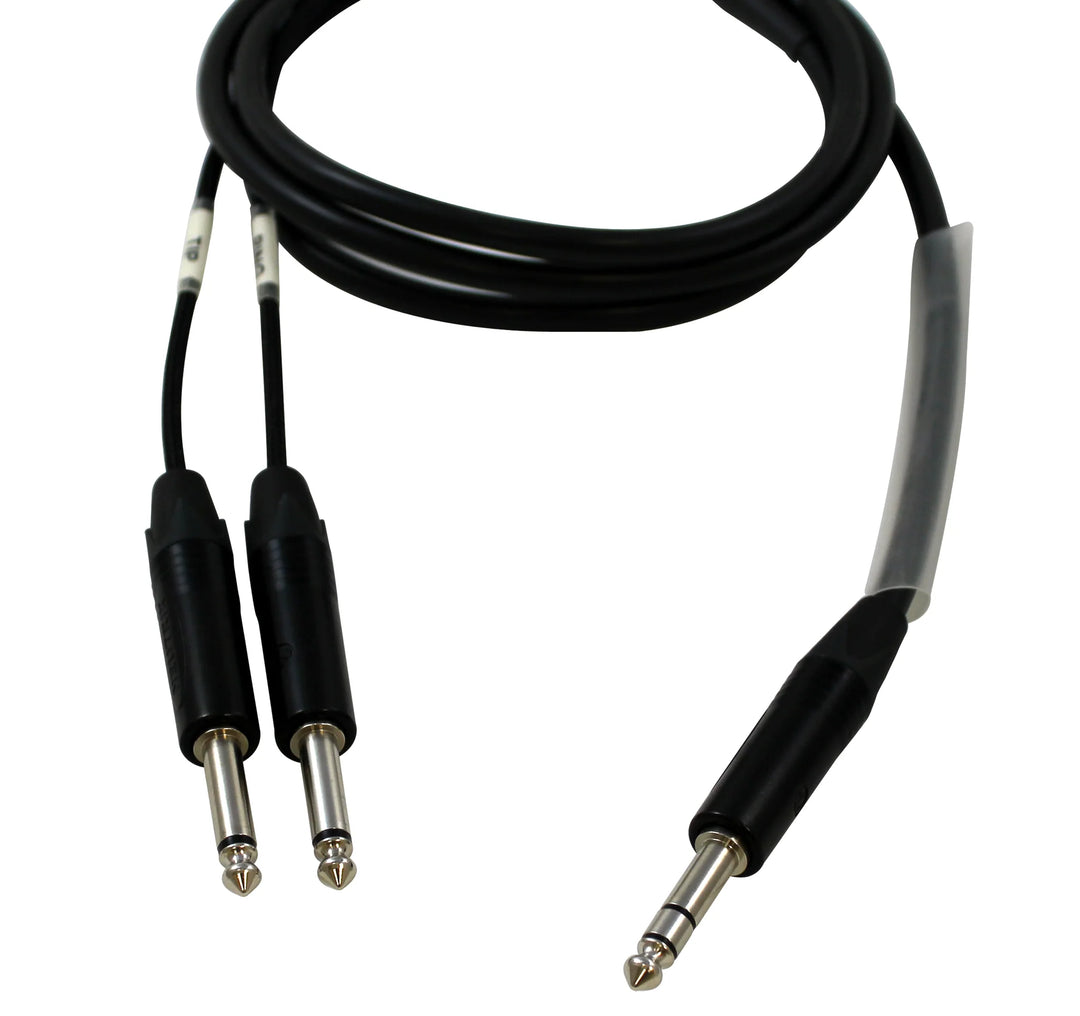 TRS to Dual TS Cable