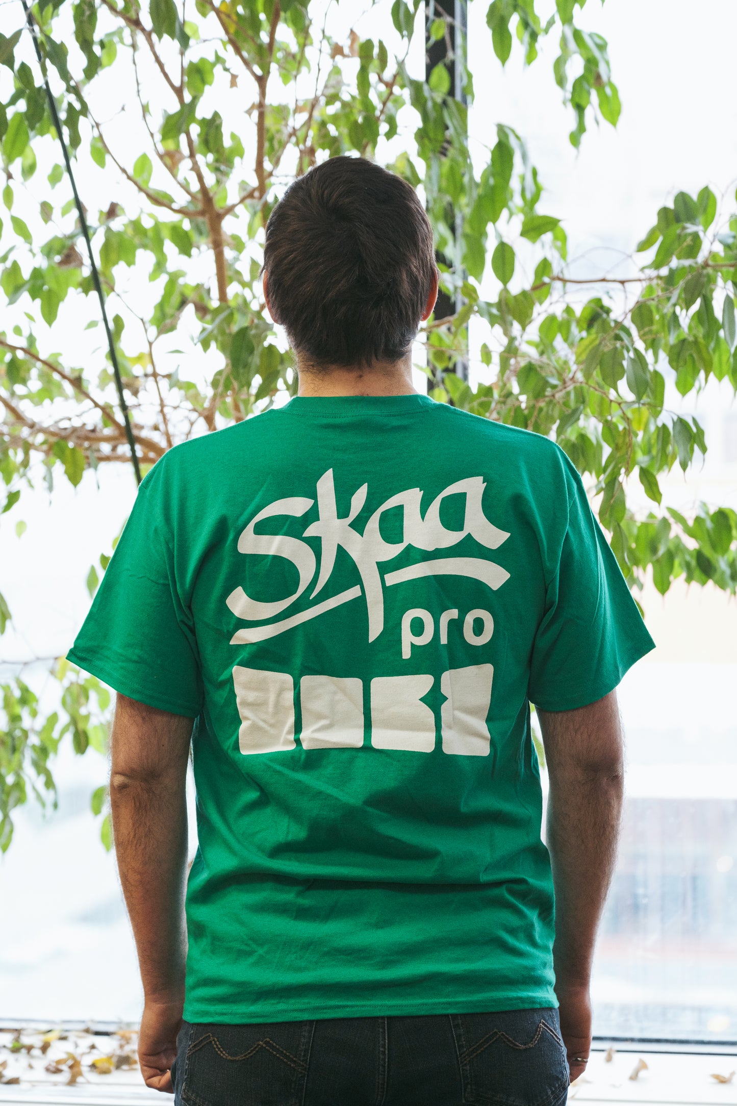 Bond Button Tee | SKAA Green