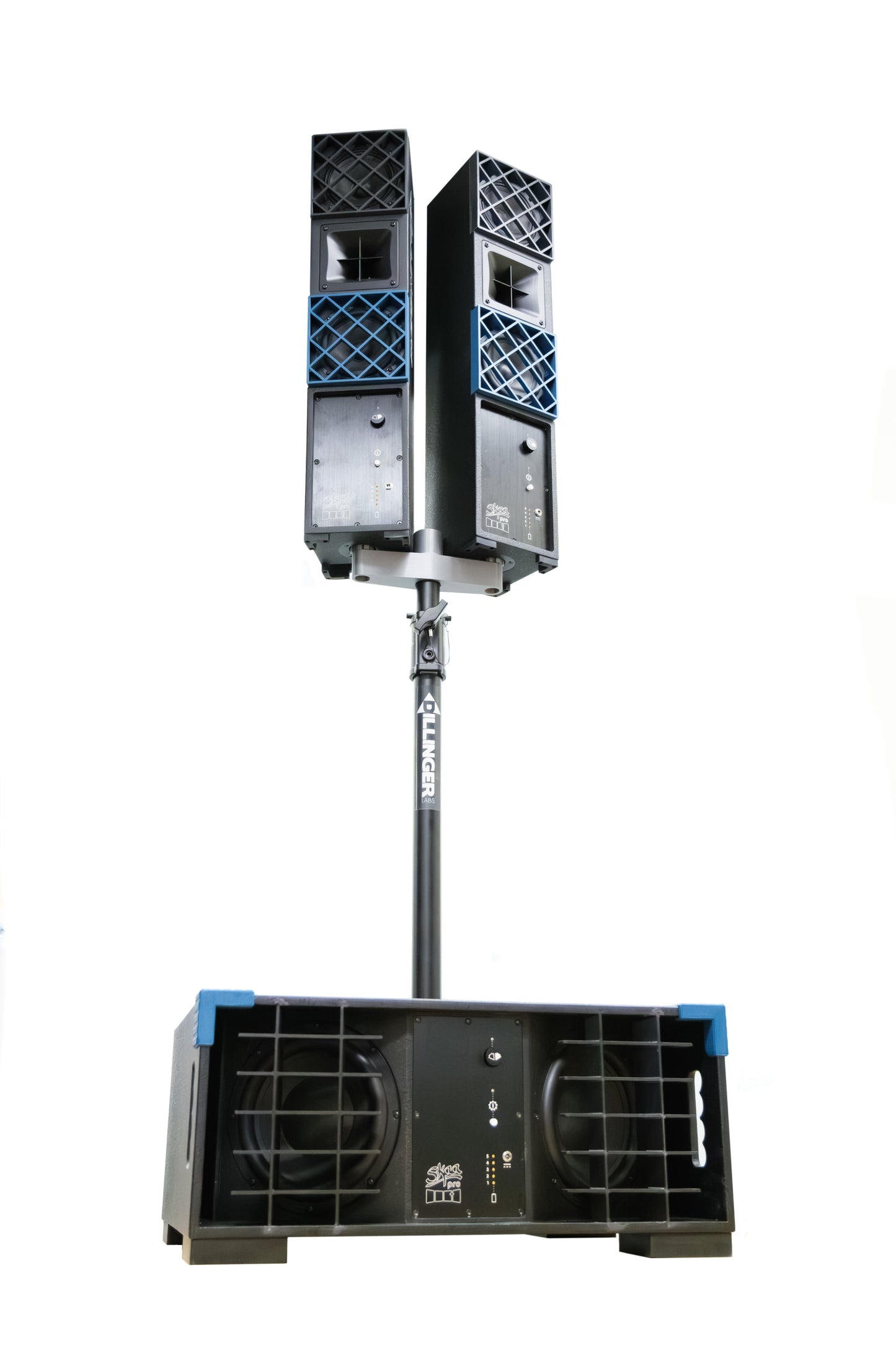 Ultra Y | Mount 2 DFA Speakers on One Pole or Tripod