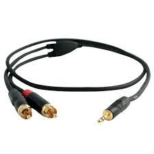3.5mm TRS to 2 x RCA